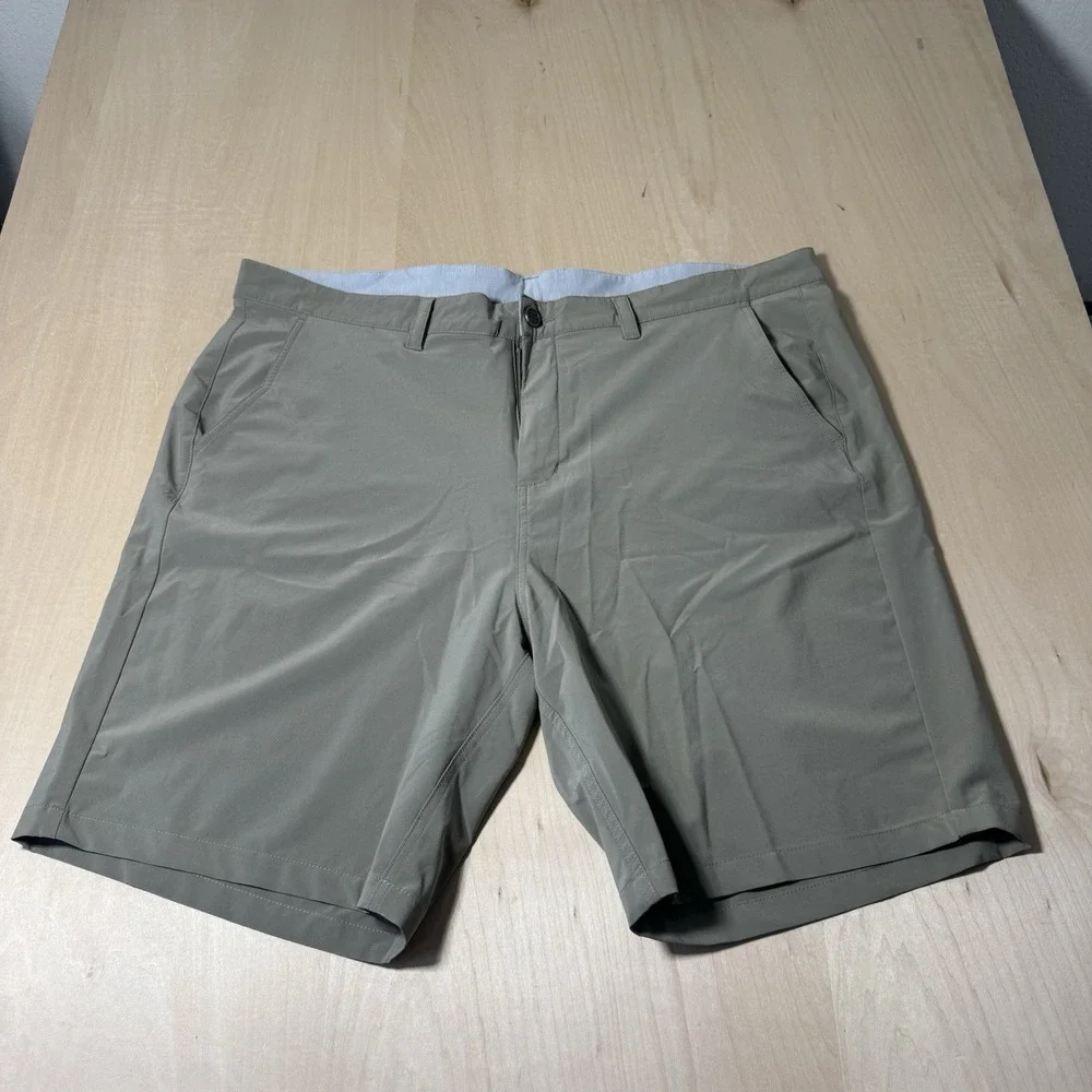 Free Fly‎ Shorts Mens 40 Gray Performance Stretch Hybrid Chino Golf Active